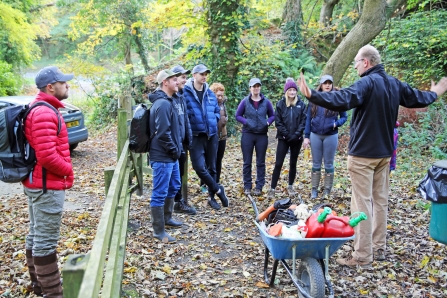Capital International Wild Work Day at Ramsey Forest Project